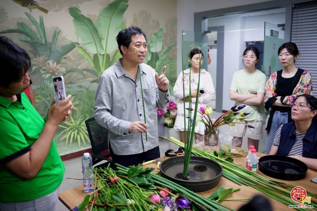 荷风雅致，艺润初心｜泉民园艺中心领航店荷花主题插花科普活动圆满落幕