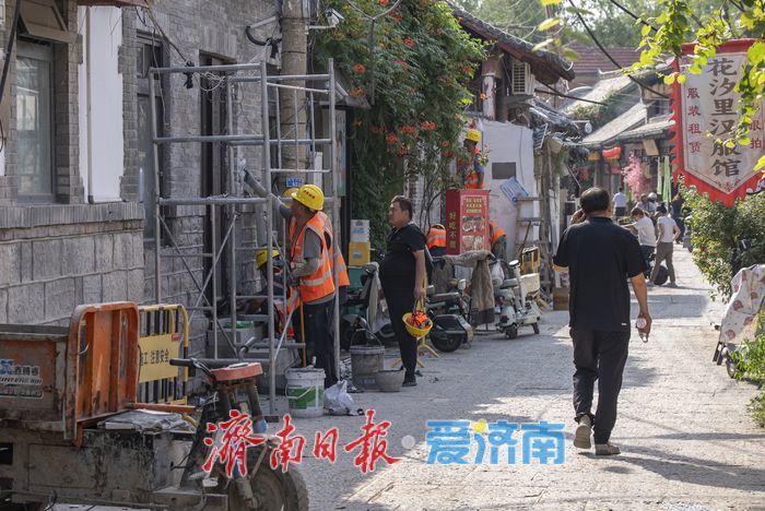 明府城老院落修缮，守护老街历史风貌