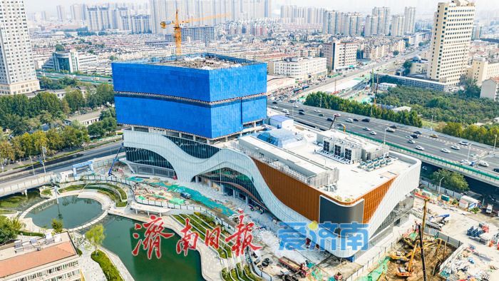 济南洪楼TOD配套提速！京东MALL临时展厅投入使用