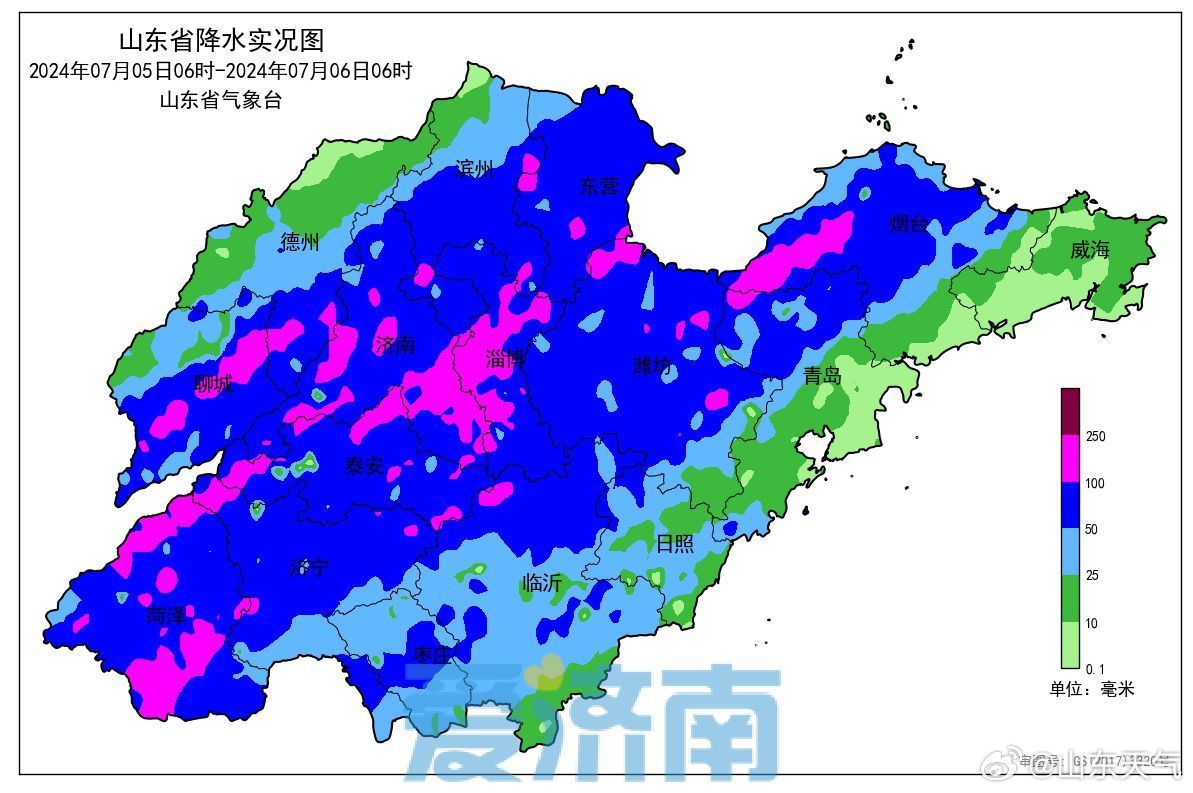 一日泼下“四成”雨，降水反超常年同期！未来两天济南强降雨再袭