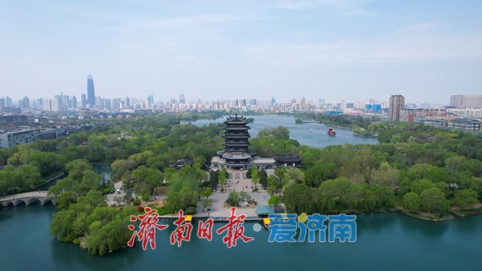 颜值拉满！春满明湖入画来