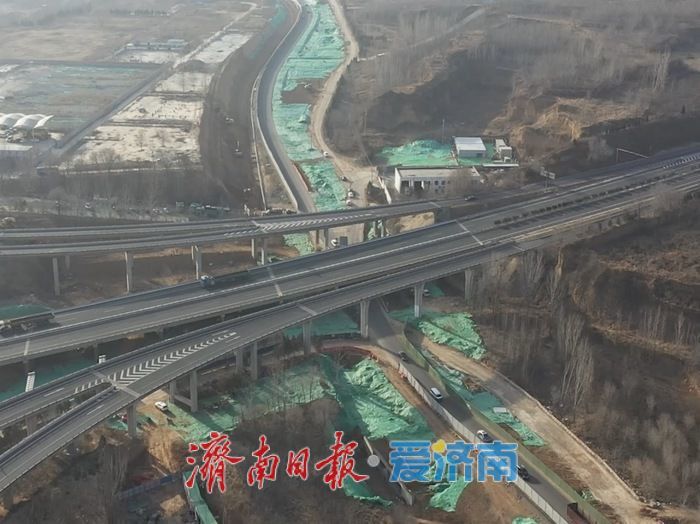 项目强省会｜济南港九路拓宽项目正紧锣密鼓施工