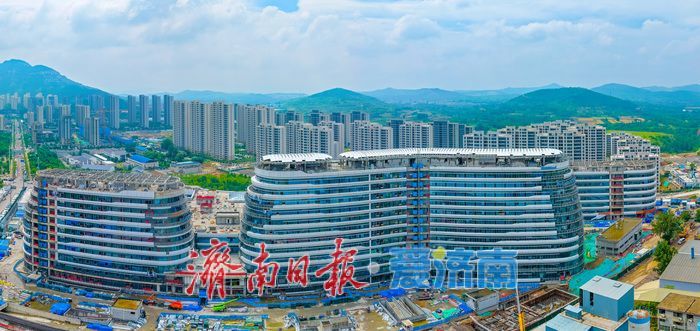 济南一院新院区建设提速 外立面渐显 南城医疗新地标即将亮相