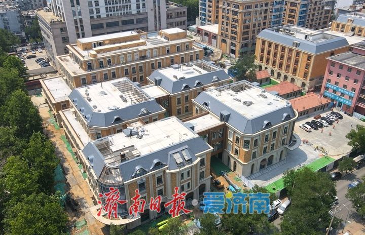 百年商埠区改造更新，老济南宾馆旧址迎新貌