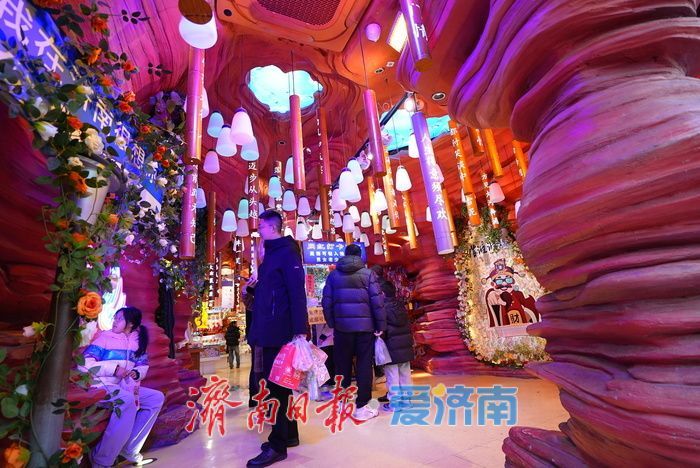 “泉”在济南过大年丨春节假期济南消费市场活力十足