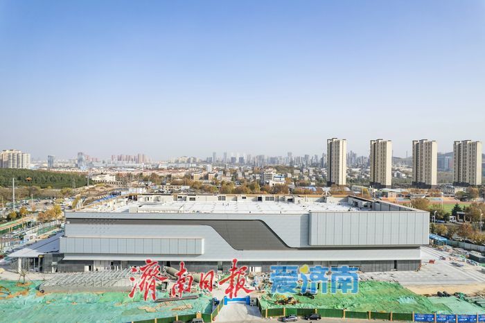 济南山姆会员商店项目揭开“面纱”，外立面施工基本完成