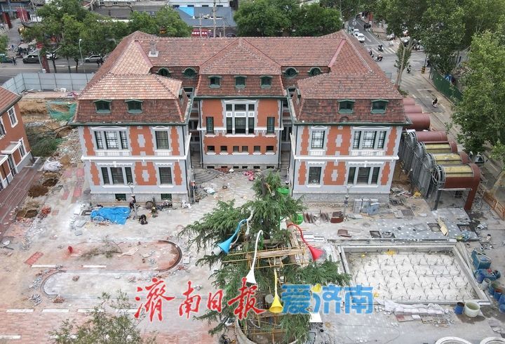 项目强省会｜百年历史建筑修缮改造近尾声，国际艺术中心将落户