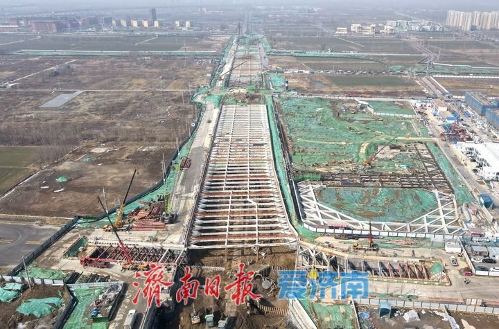 项目强省会｜黄河大道二期基础设施建设加速推进