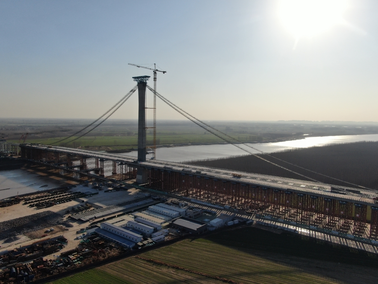 奔跑春天里奋力抢工期，济南大北环预计今年建成通车