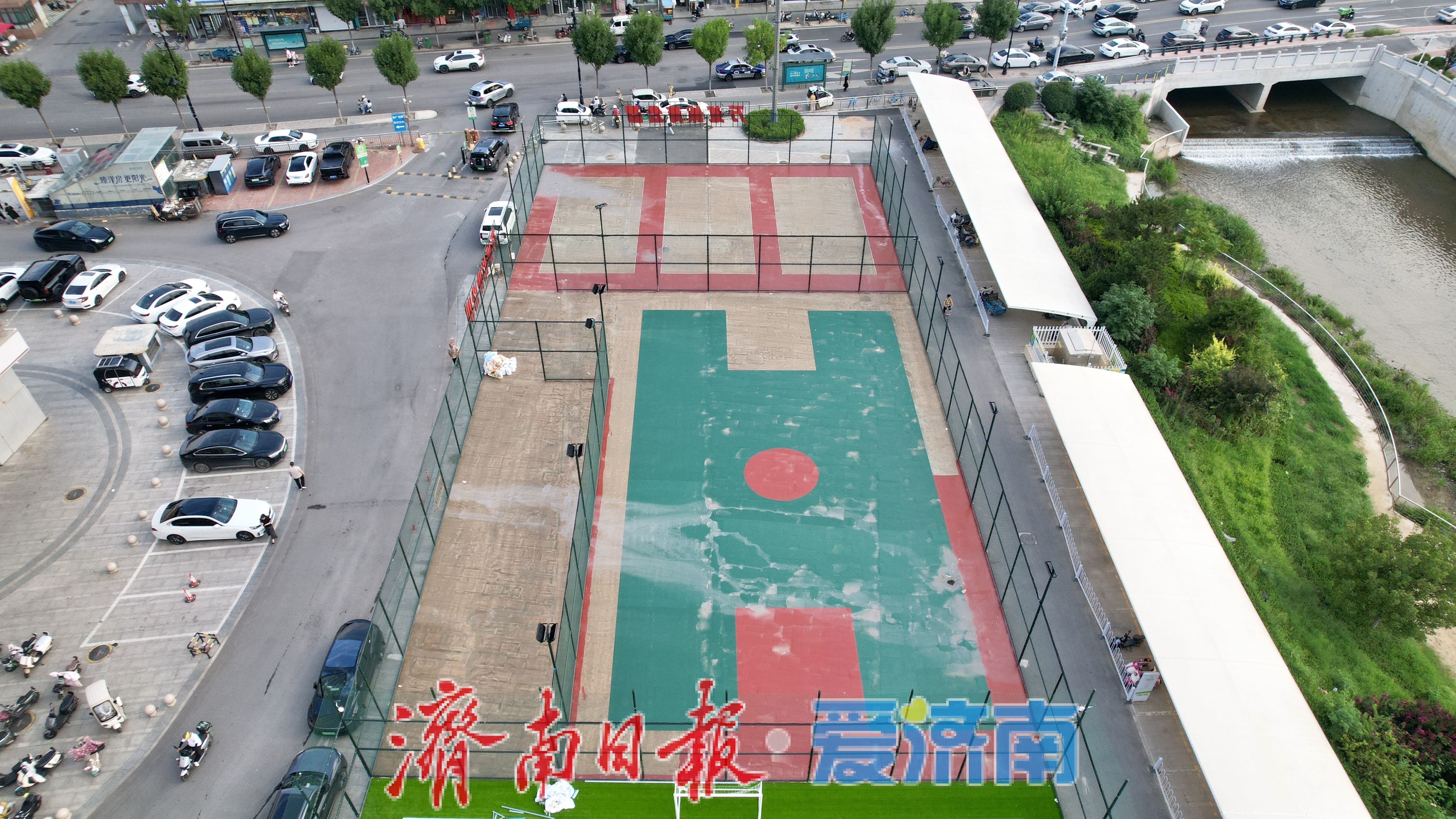 项目强省会丨济南万虹体育公园加紧建设 商圈再添运动休闲新地标