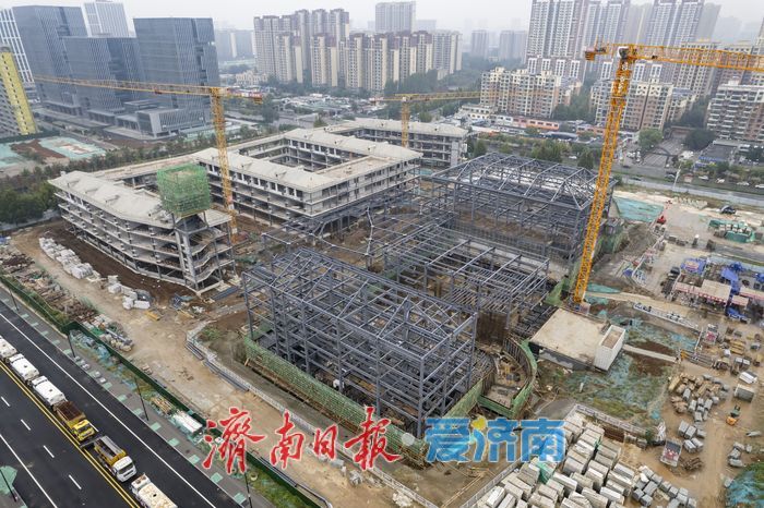 有效补充区域教育资源，济南工业南路北小学建设稳步推进