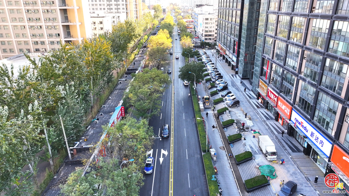 山大路快车道焕新完工，出行体验再升级