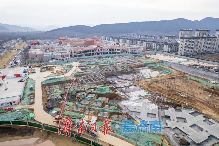 项目强省会｜打造自然活力新秀场！济南高新百联奥莱二期项目稳步推进