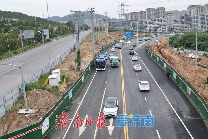 项目强省会｜打通东部城区主干道“断头路”，凤鸣路南端新建道路半幅开放通行