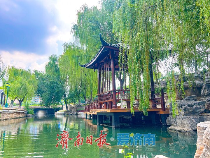 高温觅清凉！山水沟改造完工 泉城新增亲水纳凉地