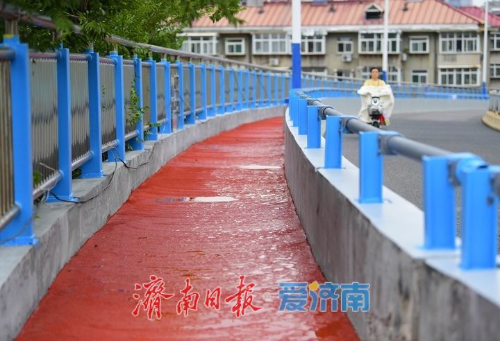 济南纬六路高架桥大修第一阶段进入尾声