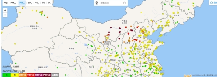 今天傍晚前后沙尘影响济南，预计明天中午“气质”转好
