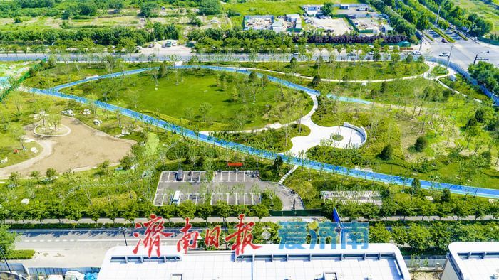 华山—白泉廊道西段成形 东站新城再添生态运动新地标