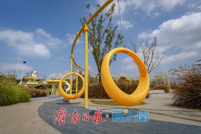 生态与童趣交融！济南丁太鲁新徐片区绿带公园打造休闲新去处 