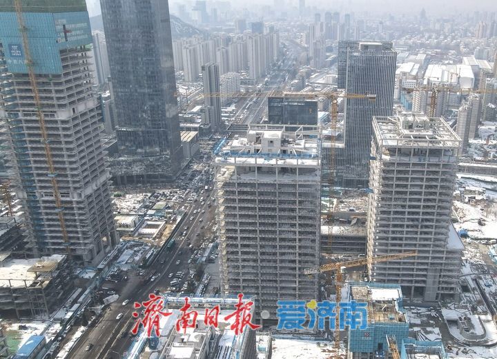 项目强省会｜济南CBD“北门户”项目建设有序推进