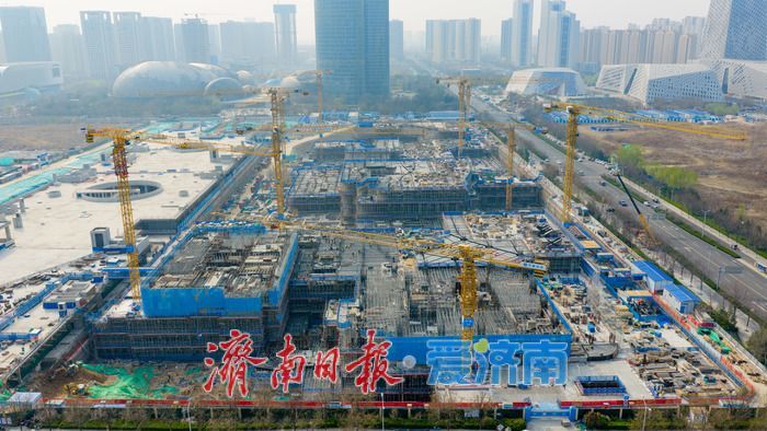 项目强省会｜山东最大第四代万达广场全面 “冲” 出地面 济南西城商业新地标加速崛起