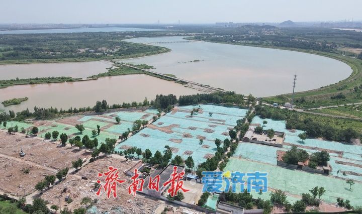 黄河畔南范村整体搬迁，开启龙湖湿地生态保护建设
