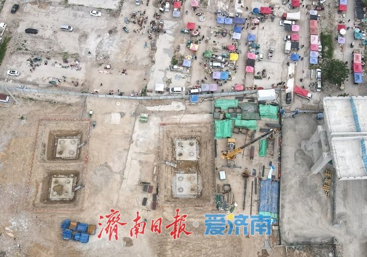 腊山河西路北延工程全面进入建设阶段