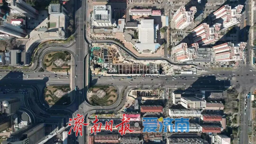 项目强省会｜济南轨交4号线盘点之“最深”车站：八一立交桥站