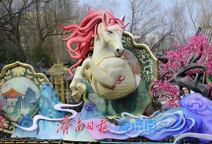 灯绘泉城、非遗集结，天下第一泉迎春花灯会蓄势待发