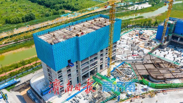 项目强省会｜起步区高端酒店集群建设稳步推进 威斯汀、源宿 “双子星” 构筑黄河北岸新地标