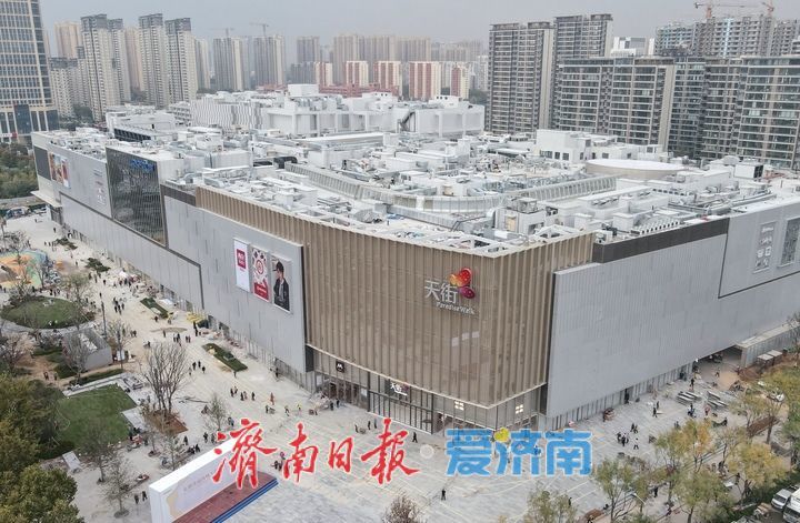 全力冲刺！济南首座POD商业综合体明日开业