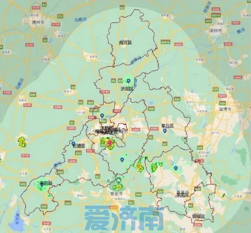 济南多地出现分散性阵雨，局地中雨！未来有雷雨“快闪”
