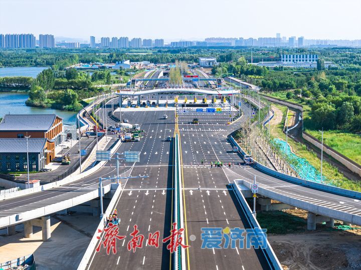 济南黄岗路黄河隧道建成通车
