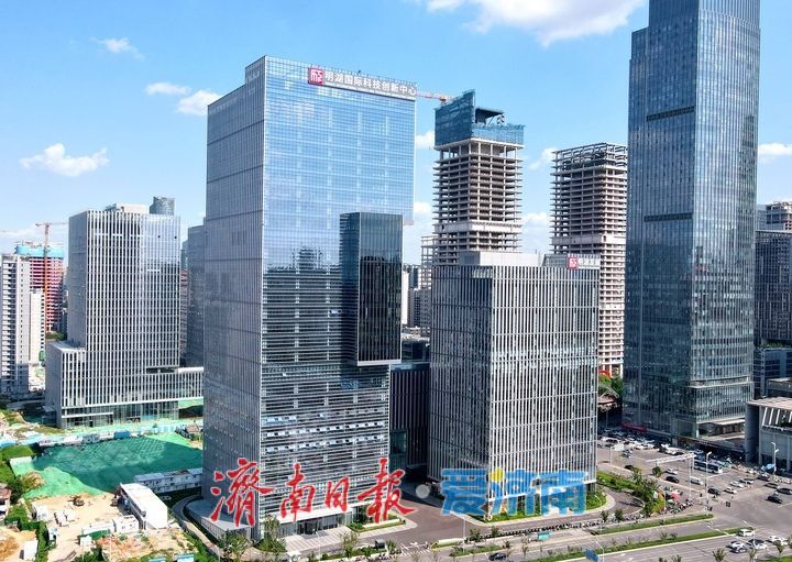 项目强省会｜济南中央商务区“北门户”挂牌展现新颜
