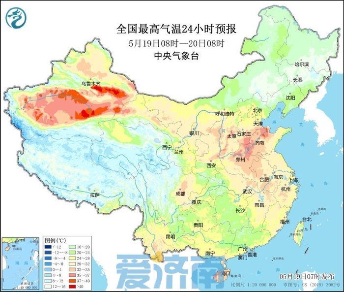 济南再发预警！局部10级雷雨阵风+冰雹+强降水
