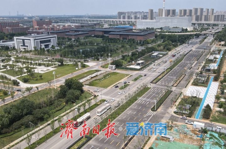 项目强省会｜拆除围挡，青岛路济南国际医学中心立交至医学大道段将恢复双向通行