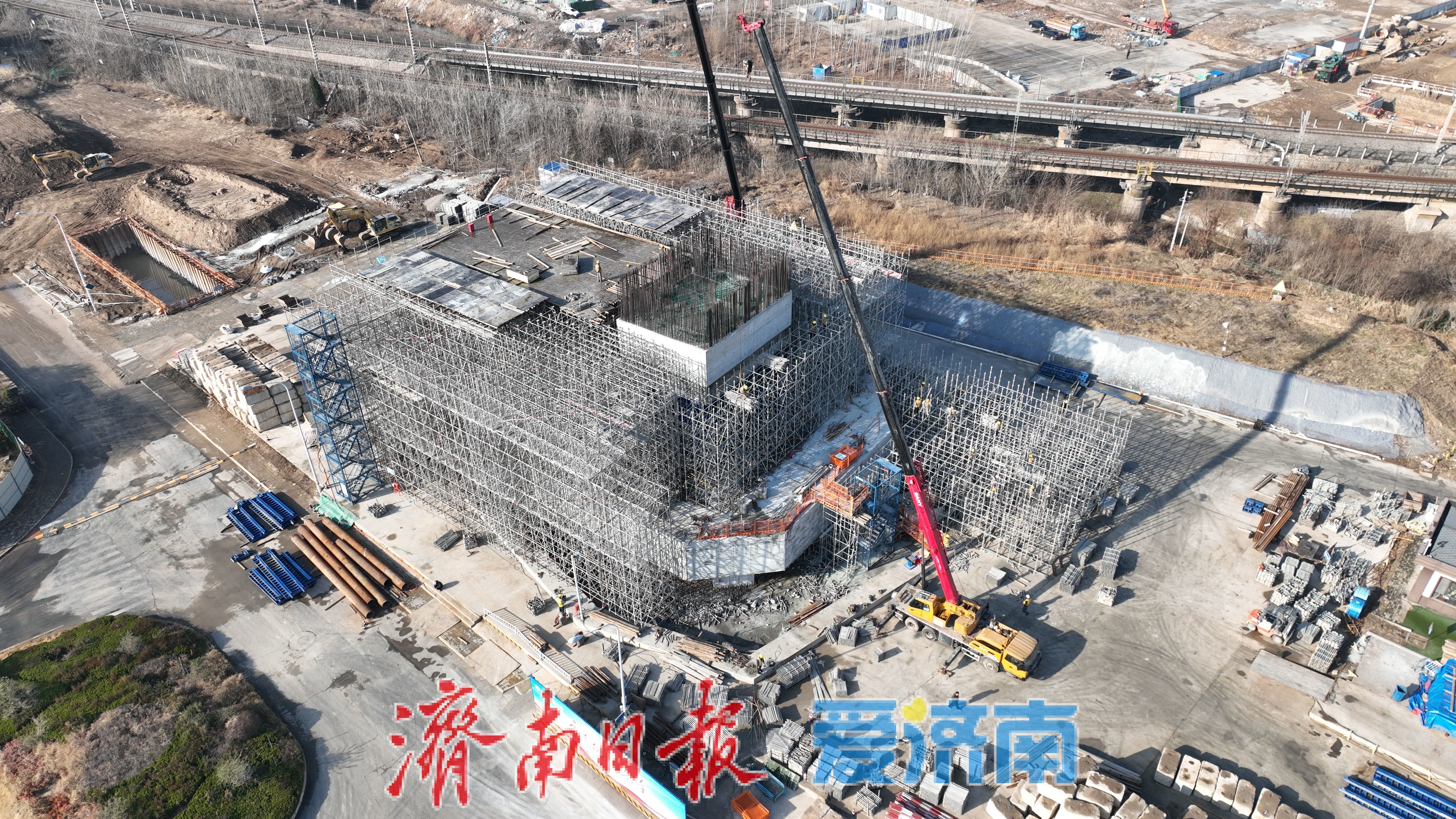 济南腊山河西路北延工程稳步推进，将成西部南北动脉