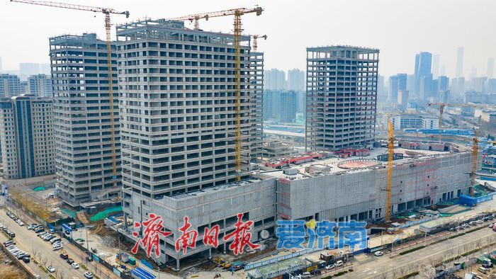 项目强省会｜加速建设！济南历下银丰综合商业地块启幕东部商圈新图景