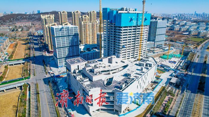 项目强省会｜TOD商业综合体新进展！万融广场（腊山店）一期封顶