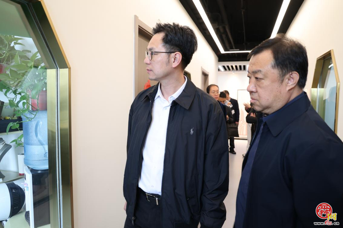 广东省云浮市商务局调研 泉城好品直播电商基地