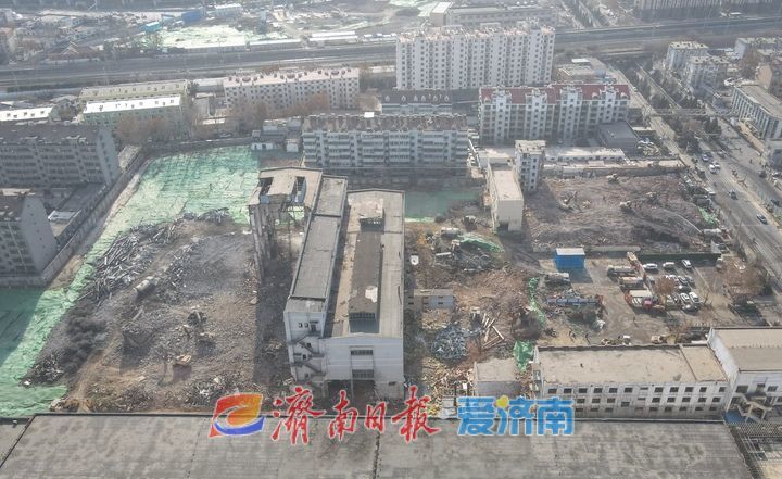 济南明湖热电厂片区拆除工作进展顺利