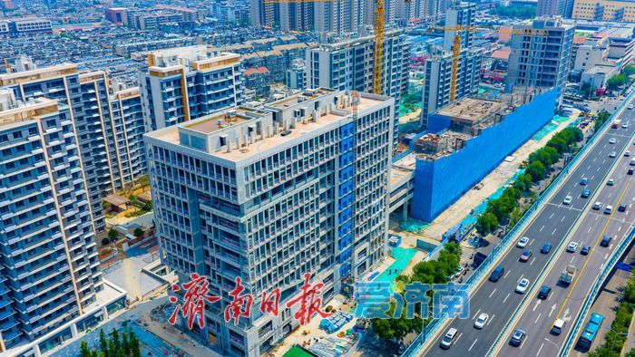 焕新工业遗存 升级片区功能 天桥元首针织项目建设正酣