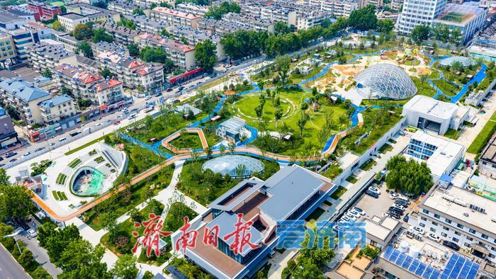 空中栈道串联慢行通廊 槐苑文化体育公园打造全龄友好空间