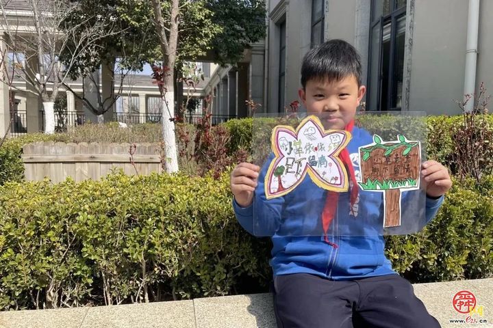 春光作序 植此新绿——济南市历下区龙奥学校植树节主题活动