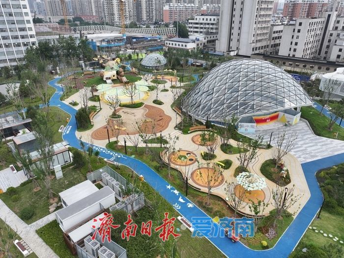 全方位打造友好型城市绿洲，全新升级的济南槐苑公园即将开放