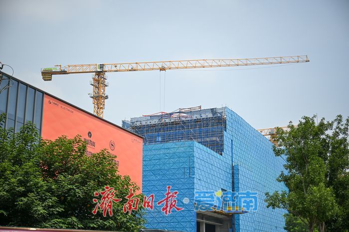 项目强省会｜济南槐荫银泰百货项目主体施工进展顺利 西城商业配套加速成型