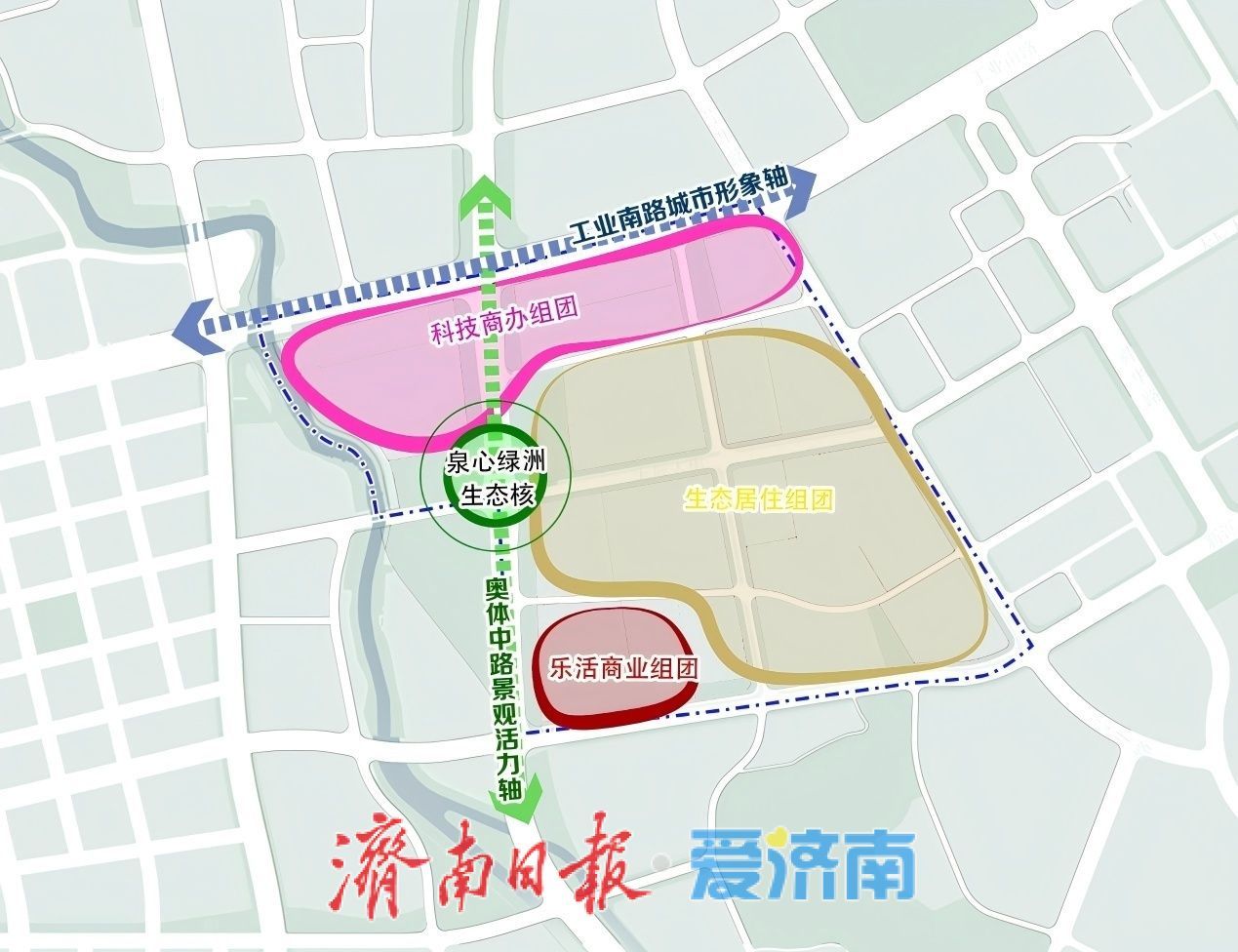 济南贤文片区05街区控规获批 城市更新大幕将启！