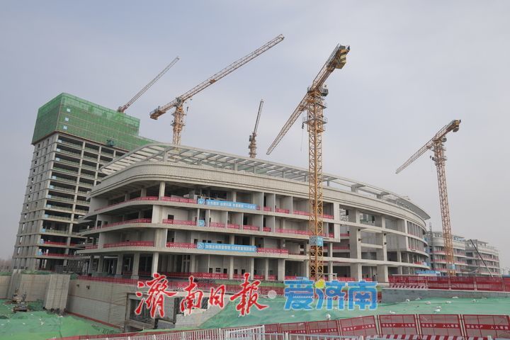 济南起步区综合医疗中心项目建设正加速推进