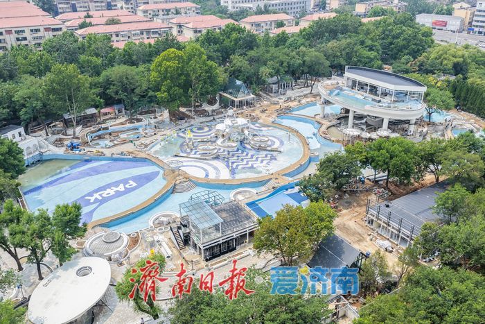 夏日回忆要回来了！泉城公园水上乐园改造进入收尾阶段