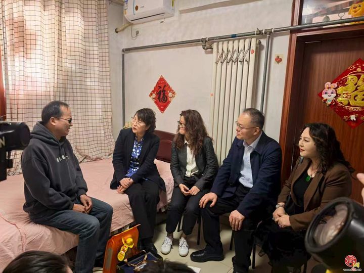 中国残疾人福利基金会来济调研残疾人工作